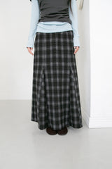 check low long skirt(2colors)
