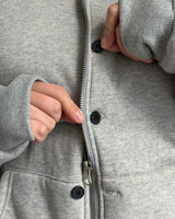 Shear Button Hoodie