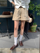 [MADE] Dears Cotton Pintuck Shorts