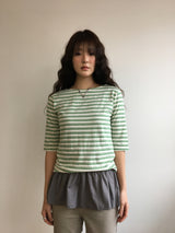 Camden Stripe 7 Sleeve T-Shirt (3color)