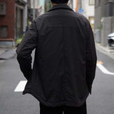 Water-repellent stretch CHEST PK SHIRT / 撥水ストレッチ チェストポケットシャツ