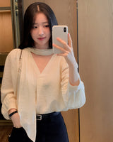 Balin tie blouse