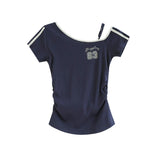 エースポイントワンショルダーTシャツ 232008564