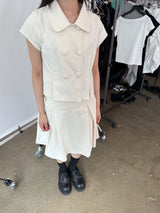 DOUBLE BUTTON SHORT JACKET