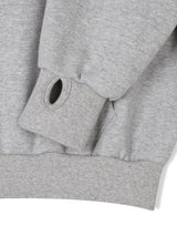 double-button hooded zip-up hoodie (2colors)