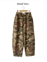 Camo wide ring pants(2color)
