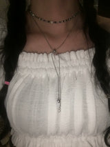 MADE mint star necklace