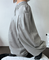 10000ソルド❤バックフロントツーピンタックバルーンオーバーパンツ🩶🖤2カラー🩶S-XL