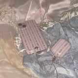 Oh!rose (Pink/Matt) airpod case