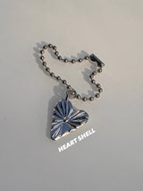 [3YPE] SILVER Chain Ball Keyring / TREEFORFIVE345
