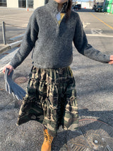 HENLEY ANORAK SWEATER (5C)
