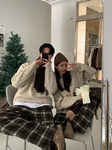 nade Alpaca Overfit Wool Round Knit