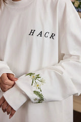 エンブロイダリーブレスレット長袖Tシャツ