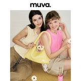 muva. サマー ウーブン アンダーアームバッグ ウィメンズ ニッチ デザイン サマーバッグ