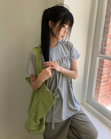 Carmon Washed Canvas Bag