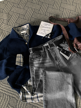  Glife S Daily Overfit Check Long Sleeve Shirt