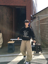 ナイティドオーバーフーディドTシャツ 4C
