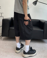 Karoon Button Bermuda Pants