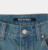 26SS★ バックポイントデニムパンツ