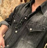 Our Western Overfit Two Pocket Denim Shirt