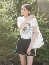 Heart Lace Rabbit T-shirt