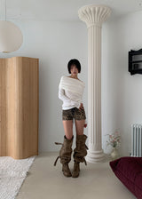 ANGORA OFF KNIT