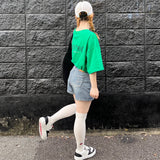KIRSH X TOKYO HAND LOGO T-SHIRT - GREEN 