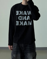 Text Regular Fit Long Sleeve
