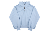 Skyblue button hoodie