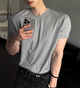 Crop muscle fit t-shirt 