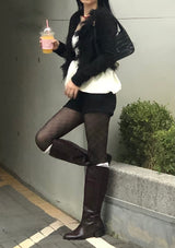 Tweed Fringe Cardigan Jacket