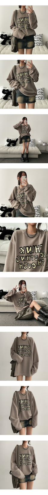 ティンクボクシーフィットロングスリーブ二ットtシャツ