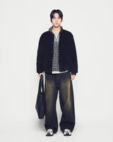 25FW コーデュロイボンバージャケット ブラック