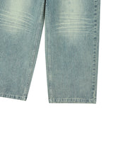 DOUBLE CAT WASHED DENIM SAND