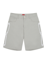1/2 SAFETY COTTON HALF PANTS (GRAY)