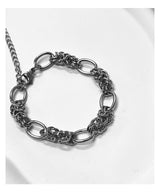 Twisted Knot Chain Bracelet
