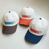 Flower logo cap Orange