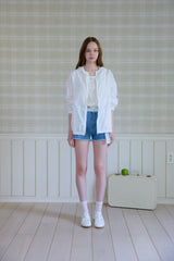 CUDDLY LINE LACE WINDBREAKER