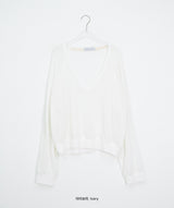 Tecto Summer V-Neck Loose-Fit Knit