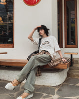 Lindell Vintage Old Car Short Sleeve T-Shirt