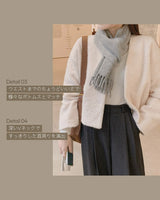 【MADE】No collarBuckle jacket