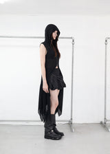 [Limited Edition] CHAIN BALLOON SKIRT, BLACK