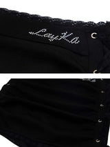 Brina Side Tie Ruched Skirt
