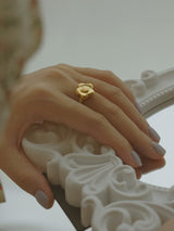 【MADE】 Bubble daisy ring