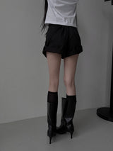  rollup balloon cotton shorts (2color)