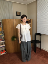 Fog pintuck pants