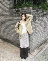 Two button pigment jacket