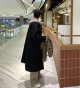  Liu Wool Overfit Duffel Coat