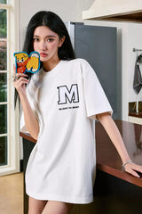 ムードドッグトゥースブラッシュパッチTシャツ