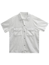 リボルバーナイロン半袖シャツ – M, L (3 Colors)